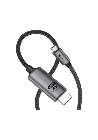 Usb-c To Hdmı Kablo, 2 Metre, 4k60hz, 18gbps, Type-c To Hdmı Görüntü Kablosu, Thunderbolt 5/4/3 Standart