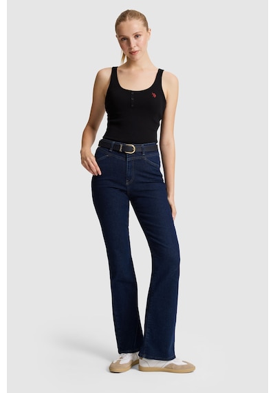 U.S. Polo Assn. U.s. Polo Assn. Kadın Siyah Tişört Basic 50321790-vr046