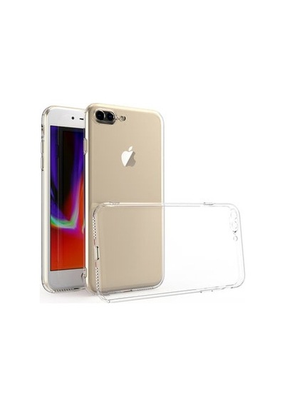 Apple Uyumlu iPhone 7 Plus İle Kılıf Şeffaf Esnek Silikon Telefon Kılıfı Kapak