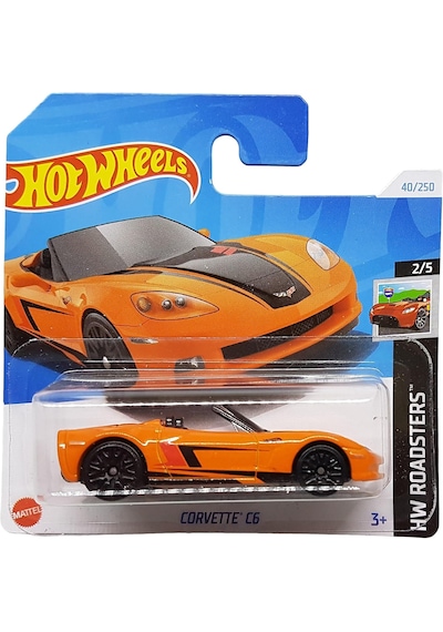Hot Wheels Corvette C6 - 2024 - Turuncu 1/64 Htc14