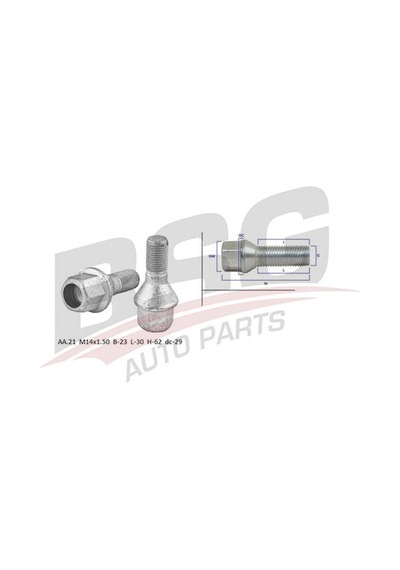 Bsg Bıjon Saplaması Bıjon Cıvatası Y.m. Aa.21 M14x1.50 - Ducato Iıı Boxer Iıı Jumper Iıı 06-