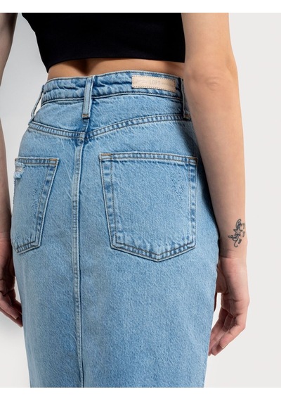 LOFT Slim Fit Kadın Etek Lf2036314 Q1.v1 Denim