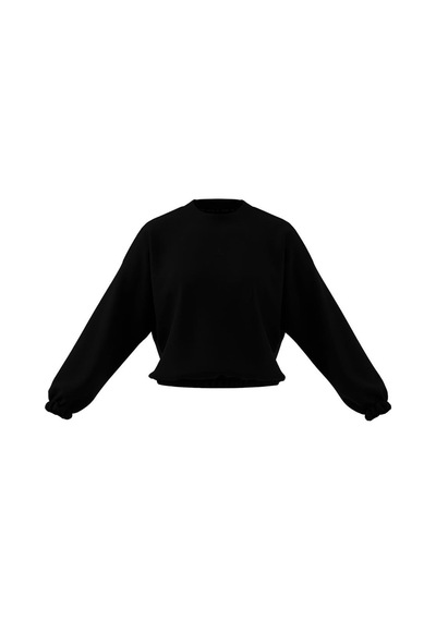 Adidas Kadın Siyah Sweatshirt Motıon Es Cover Jm4488 Siyah