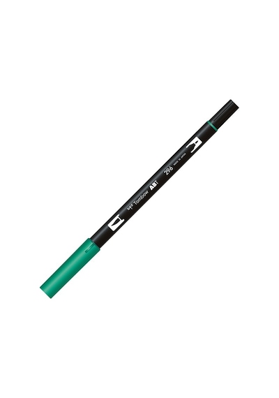Tombow Dual Brush Pen Fırça Uçlu Keçeli Kalem Green T-296