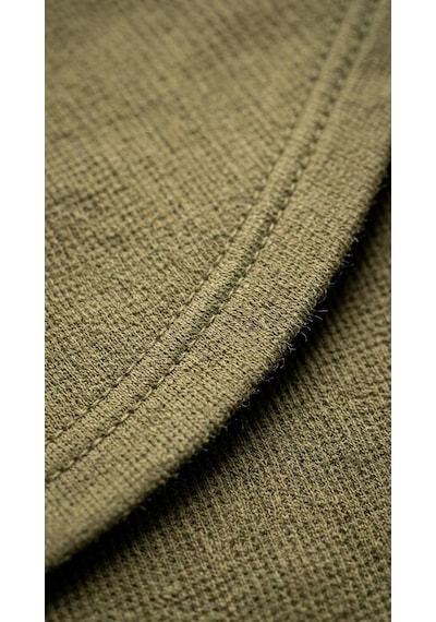 Plus Scorpion Erkek Slim Fit Basic Tişört Esnek, Terletmeyen Pike Dokulu Kumaş Haki