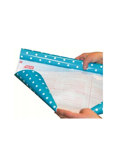 D-c-fix 276-0628 Turkuaz Puantiye Dekoratif Yapışkanlı Folyo 45 Cm X 2 Mt