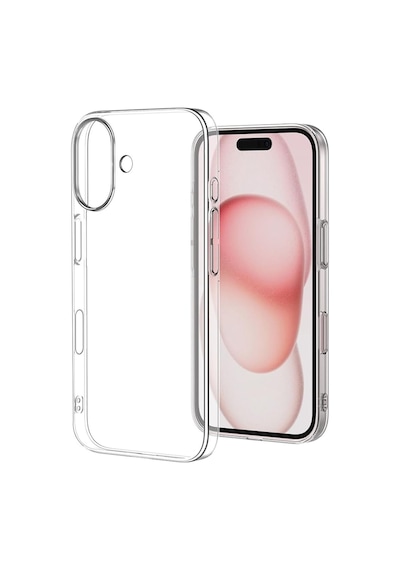 İphone 17 Uyumlu Şeffaf Silikon Telefon Kılıfı
