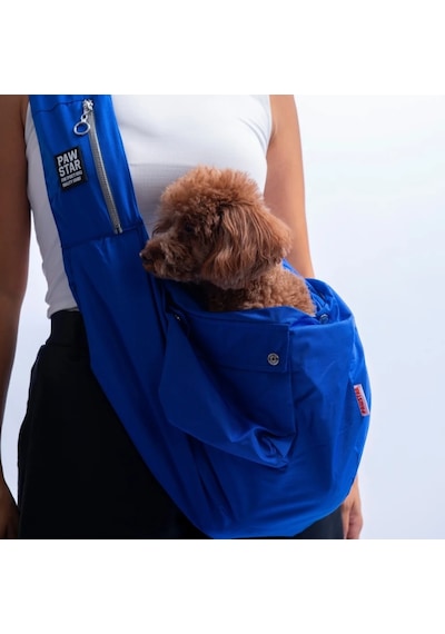 Pawstar 26063 Mavi Crossbody Kedi Köpek Taşıma Çantası-21647