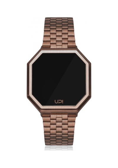Upwatch İsim Yazılabilir Edge Chocolate Kadın Kol Saati