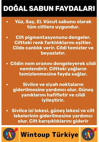 Katısabun %100 Doğal Bitkisel El Yüz Saç Vücut Cilt İçin Organik Bal Sabunu 120 Gram Karışık