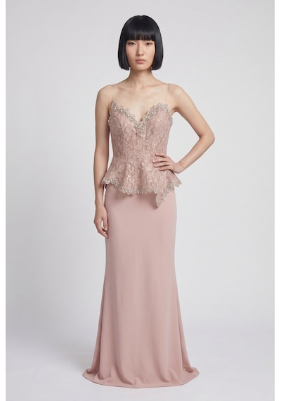 Abiye Alchera 8301 Pembe