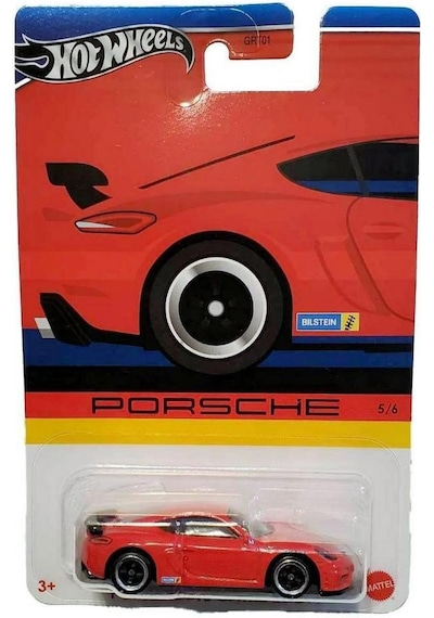 Hot Wheels 1:64 Tekli Arabalar - Porsche 718 Cayman Gt4 Grt01 - Hrw60