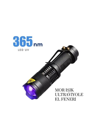 Uv-102 Ultraviyole Mor Işık Fener, 365 Nm Uv El Feneri, Tırnak Oje Kurutucu, Değerli Taş Tespiti