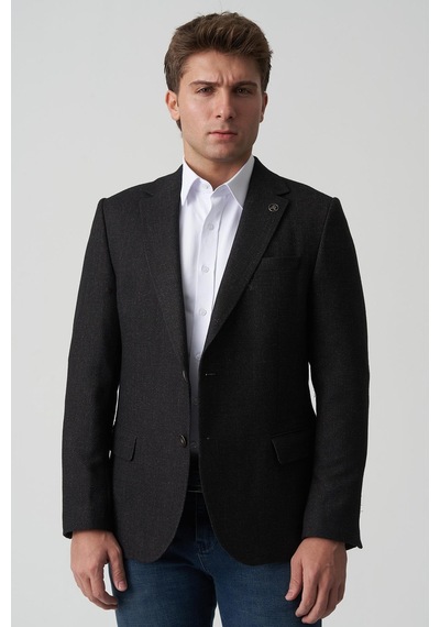 White Stone Anadia C4024 Slim Fit 6 Drop Ceket Desenli DESENLİ