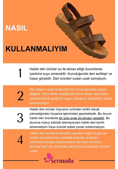 Sermoda Hakiki Deri Erkek Sandalet - Yumuşak Kalın Tabanlı Hakiki Deri Erkek Sandalet Kırmızı Sermoda Hakiki Deri Erkek Sandalet - Yumuşak Kalın Tabanlı Hakiki Deri Erkek Sandalet Kırmızı