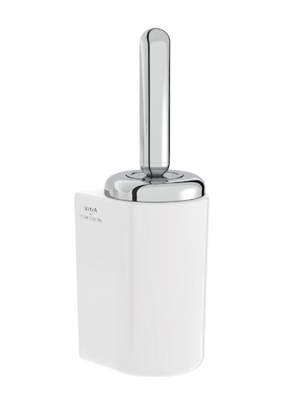 VitrA Liquid A44566 Tuvalet Fırçalığı, Duvardan, Krom