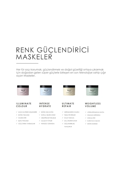 Weıghtless Volume Masque 500 Ml Tüm Saç Tipleri İçin Hacimlendirici Bakım Maskesi