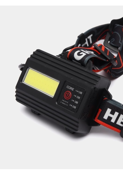 Peakstar Ps-2910 3000 Lümen Şarjlı Profesyonel Zoomlu Kamp Avcı Balıkçı Kafa Lambası Feneri Siyah
