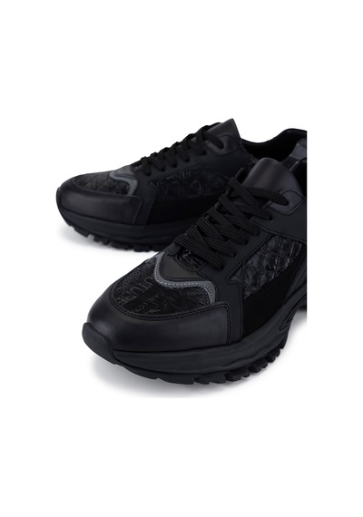 Tamer Tanca Erkek Deri & Tekstil Siyah Sneakers & Spor Ayakkabı 1163 2008 Erk Ayk Y26 Sıyah Kms Siyah1