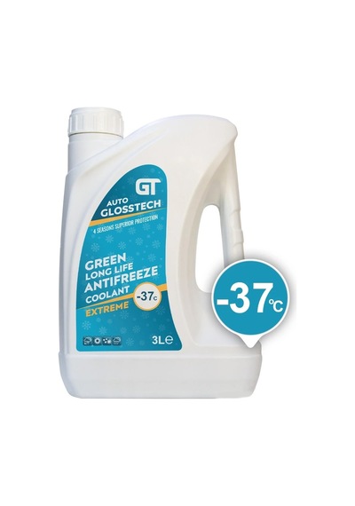 Auto Kama Auto Glosstech Car Coolant Green Antifriz - 37 C