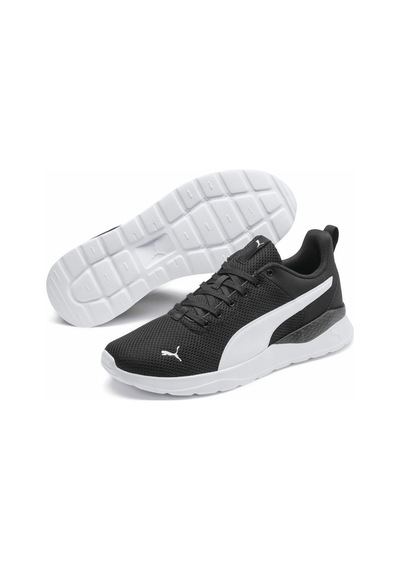Puma Anzarun 371128 02 Siyah Beyaz Unısex Yürüyüş Koşu Ayakkabı Siyah - Beyaz