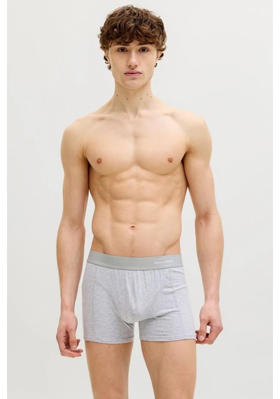 Jack & Jones Jacgabrıel Bambu Kumaş 3 Lü Erkek Boxer Seti Siyah