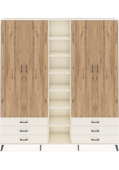 Arges Dolap 13 Raflı 6 Çekmeceli 2 Askılı 220x30x243 Aytaşı-çam/aytaşı Atlas Çam/aytası Arges Dolap 13 Raflı 6 Çekmeceli 2 Askılı 220x30x243 Aytaşı-çam/aytaşı Atlas Çam/aytası