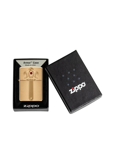 Zippo 169 Sword Design Çakmak Çok Renkli