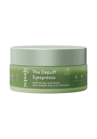 Yepoda The Depuff Eyespresso Şişlik Azaltıcı Kafein Ve Yeşil Çay Göz Maskeleri 90g