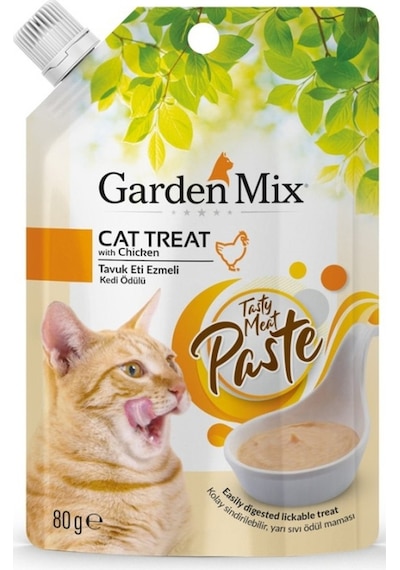Garden Mix Tavuk Etli Ezmeli Kedi Ödülü 80 Gr