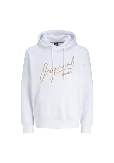 Jack & Jones Erkek Sweat 12281990 Beyaz Beyaz