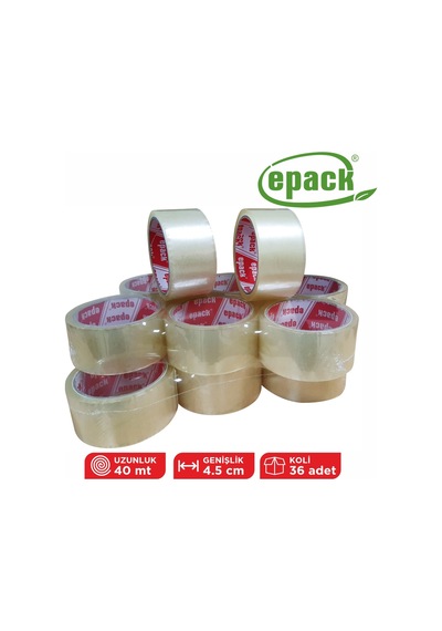 Epack 36'Lı Koli Bandı Şeffaf 45X40