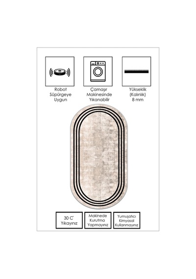 West Home Dijital Baskı Yıkanabilir Kaymaz Taban Leke Tutmaz Bej Oval Mutfak Halısı Salon Halısı Ve Yolluk Wh 413 Beige Oval West Home Dijital Baskı Yıkanabilir Kaymaz Taban Leke Tutmaz Bej Oval Mutfak Halısı Salon Halısı Ve Yolluk Wh 413 Beige Oval