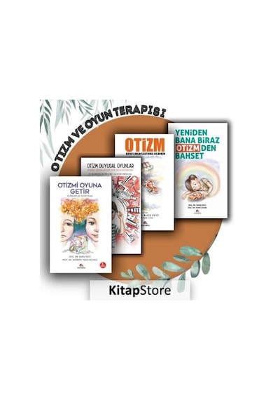 Otizm ve Oyun Terapisi Uygulama Seti - 4 Kitap Takım - Barış Ekici - Ekinoks