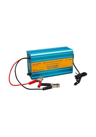 12v Şarj Redresörü Akıllı Akü Şarj Cihazı Analog Amper Göstergeli-ayarlı Otomatik 30 A