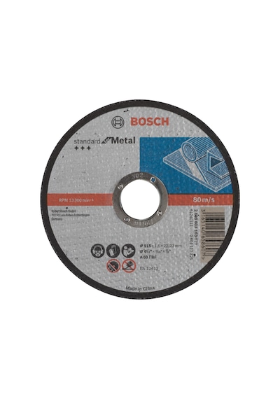 Bosch Standard For Metal 115x1.6 Mm Düz Kesme Diski - 2608603163