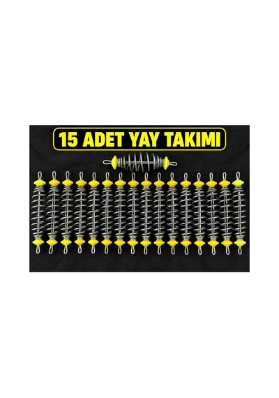 Yay Takımı 15 Adet Hamur Ve Inne Takıp Kolayca Balık Tutun