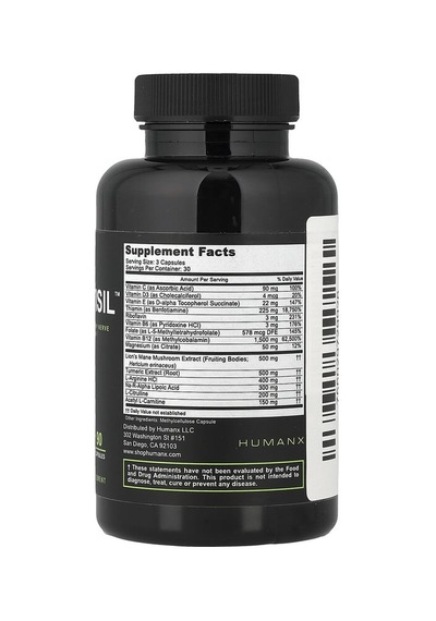 Humanx, Sciatisil , 90 Capsules Humanx Nutrıtıon