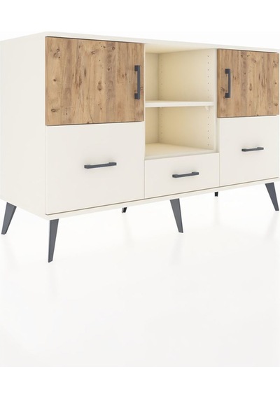 Hyperion Konsol 4 Raflı 3 Çekmeceli 3 Kapaklı 132x44x83 Aytaşı-çam/aytaşı Çam/aytaşı Hyperion Konsol 4 Raflı 3 Çekmeceli 3 Kapaklı 132x44x83 Aytaşı-çam/aytaşı Çam/aytaşı