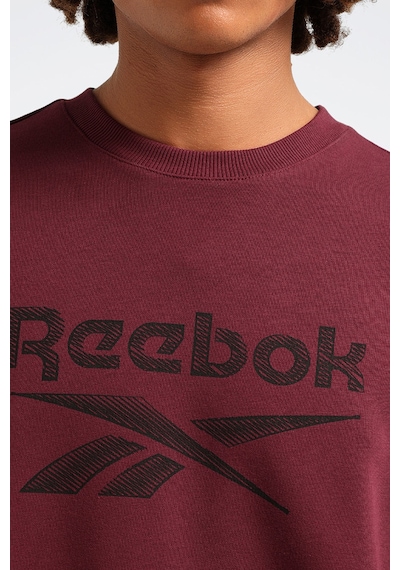 Reebok New Id Reg Crew Bordo Erkek Sweatshirt Bordo