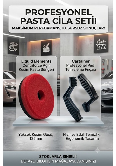 Profesyonel Pasta Cila Seti: Maksimum Performans, Kusursuz Sonuçlar