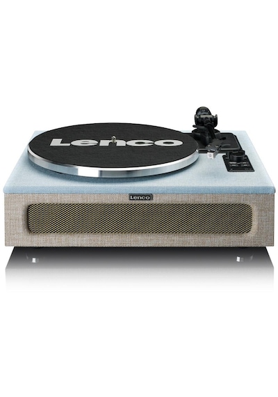 Lenco LS-440BUBG Bluetooth Dahili Hoparlör Pikap Mavi