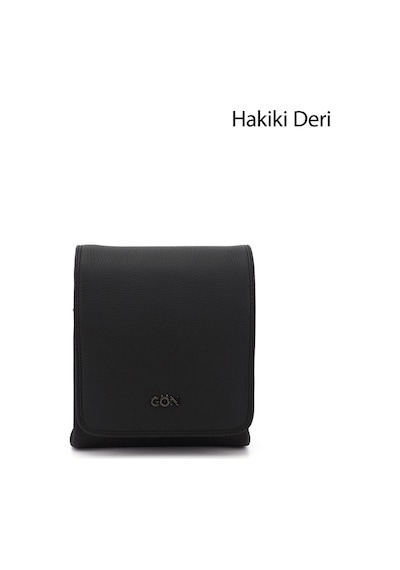 Gönderi(R) Unisex Siyah Uzun Askılı Hakiki Deri Evrak Omuz Çantası Dduw823q3672 Siyah