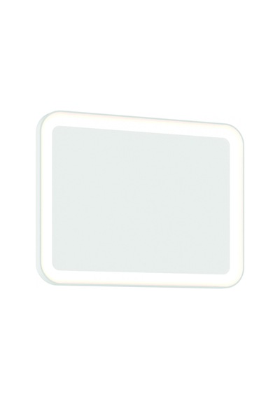 Creavit Patara Dikdörgen Led Ayna 85x65cm Mat Beyaz Cam
