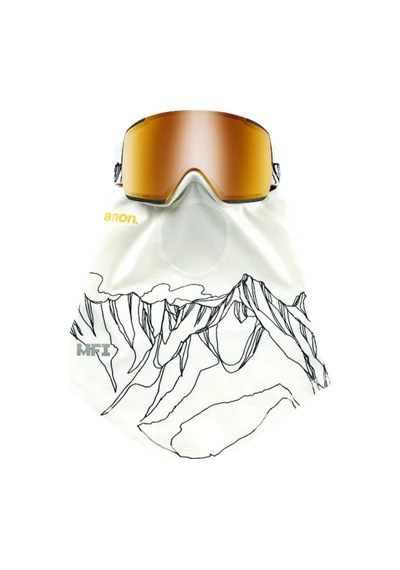 Burton Goggle M5 Kahverengi Beyaz Beyaz