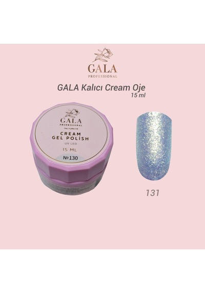 Gala Cream Kalıcı Oje 15 Ml No:131
