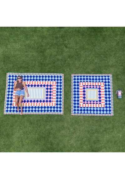 Dock And Bay Piknik Örtüsü Design L Bright Side Up Çok Renkli