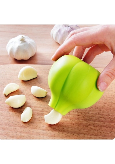 Silikon Sarımsak Soyucu Hızlı Sarımsak Kabuk Soyma Plastik Diğer