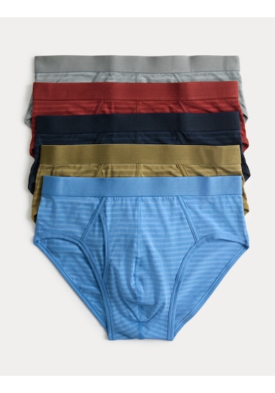 Marks & Spencer 5'li Brief Seti T14006816s Çok Renkli