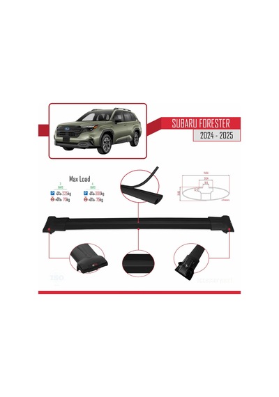 Subaru Forester Ayrık 2024-2025 Arası İle Uyumlu Fly Model Ara